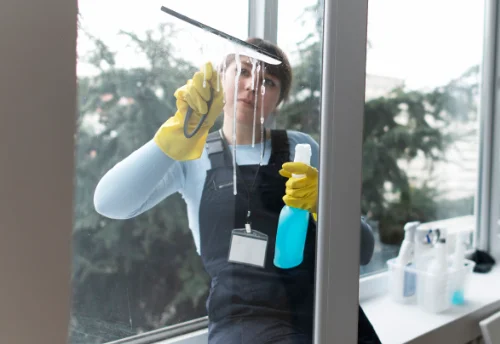 Nettoyage de vitres intérieures et extérieures à Isigny-le-Buat